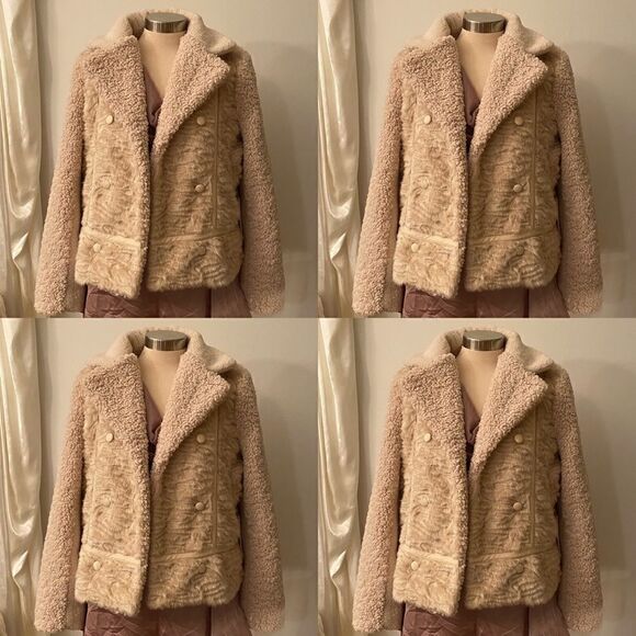 Marrakech
Women's White Thea Sherpa Jacket - Picture 6 of 7